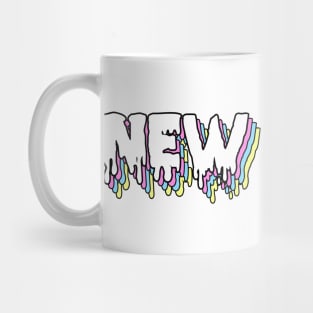 New York Colorful Drippyy Mug